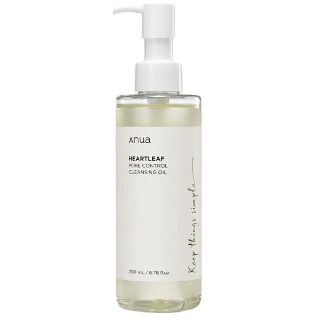 Гидрофильное масло для глубокого очищения пор Anua Heartleaf Pore Control Cleansing Oil, 200 мл Гидрофильное масло для глубокого очищения пор Anua Heartleaf Pore Control Cleansing Oil, 200 мл