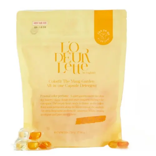 Капсулы для стирки белья с ароматом иланг-иланг / In England Colorfit The Ylang Garden All in One Capsule Detergent, 17 ...