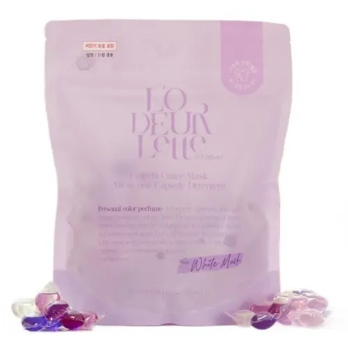 Капсулы для стирки белья с ароматом белого мускуса / In England Colorfit Grace Musk All in One Capsule Detergent, 17 г x...