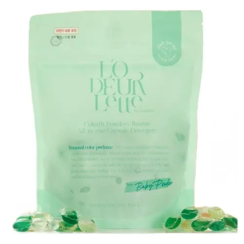 Капсулы для стирки белья / In England Colorfit Powderly Breeze All in One Capsule Detergent, 17 г x 30