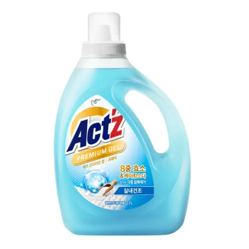 Концентрированный гель для стирки с ароматом мяты / Act'z Premium Fresh, 2700 мл