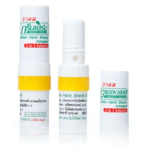 Ингалятор-карандаш 2 в 1 с аппликатором зелёный / 2 Way inhalant (green pack), в ассортименте, 8 мл