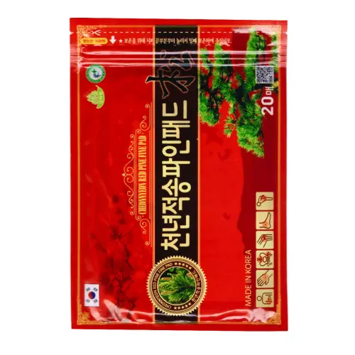Kang Hwa Обезболивающий пластырь с экстрактом красной сосны для суставов / Cheonnyeon Red Pine Fine Pad, 20 шт.