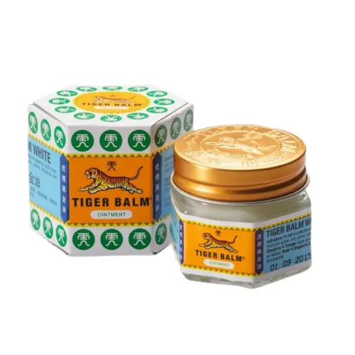 Натуральный тигровый бальзам для тела Белый тигр / White Ointment, 19,4 г