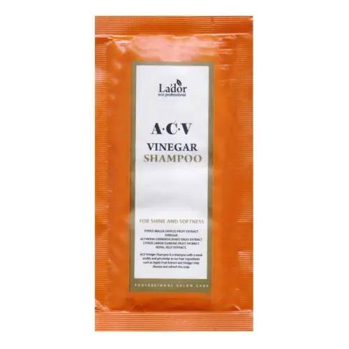 Шампунь для волос в пробнике с яблочным уксусом / ACV Apple Vinergar Shampoo, 10 мл