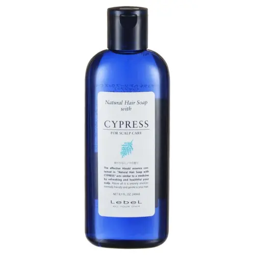 Шампунь для волос против перхоти / Natural Hair Soap Cypress, 240 мл
