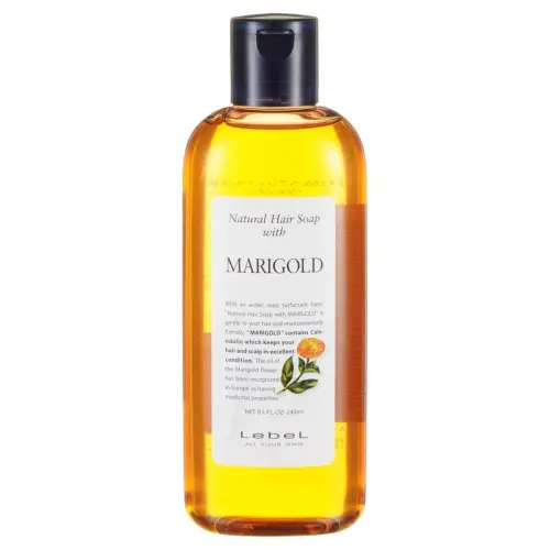 Шампунь натуральный для жирной кожи головы / Natural Hair Soap Marigold, 240 мл