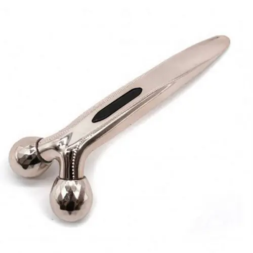 Роликовый лифтинг-массажер для лица и тела / 3D Body Massager Andorse, золотистый