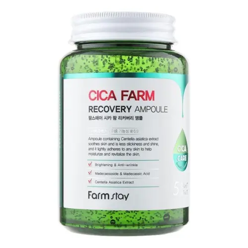 Сыворотка для лица / Cica Farm Recovery Ampoule, 250 мл