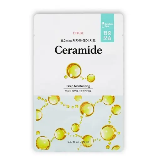 Etude Тканевая маска для лица с керамидами / 0.2 Therapy Air Mask Ceramide, 20 мл