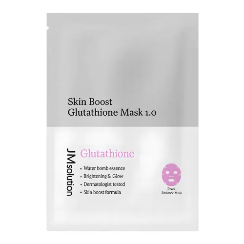 Jmsolution Тканевая маска-бустер с глутатионом / Skin Boost Glutathione Mask 1.0, 30 мл