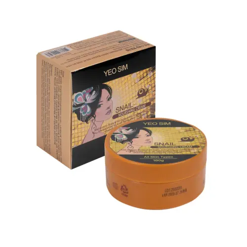 Питательный крем для лица с экстрактом слизи улитки / Snail Nourshing Cream, 100 г