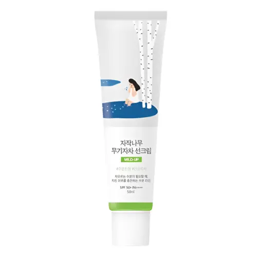 Увлажняющий солнцезащитный крем с березовым соком / Birch Juice Moisturizing Mild-Up Sunscreen SPF50+ PA++++, 50 мл