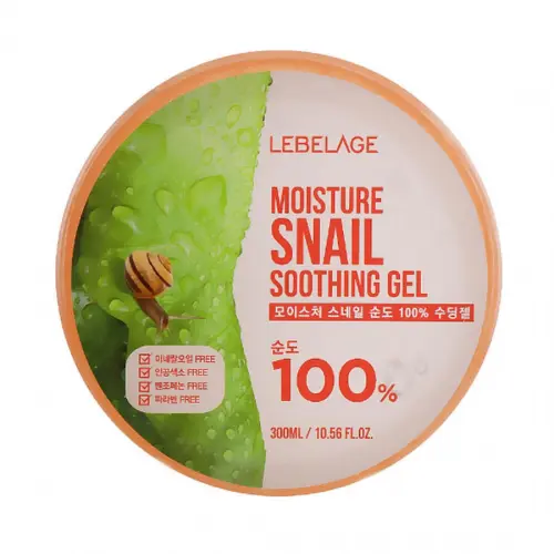 Увлажняющий гель для лица и тела с муцином улитки / Moisture Snail 100% Soothing Gel, 300 мл