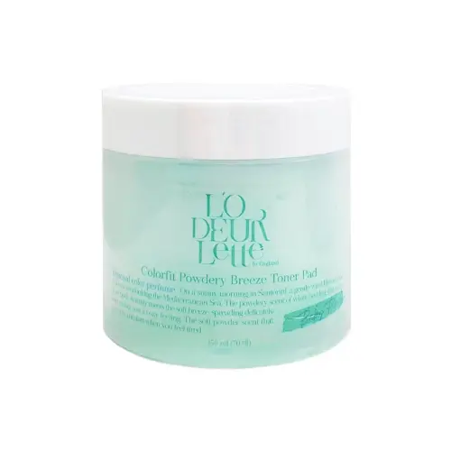 Тонер-пэды для чувствительной и сухой кожи лица / In England Colorfit Powdery Breez, 150 мл