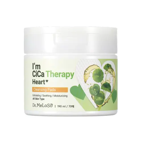 Очищающие пэды с экстрактом центеллы / I'm Cica Therapy Heart Cleansing Pads, 190 мл