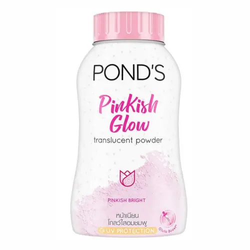 Рассыпчатая легкая парфюмированная матирующая пудра для лица / Pinkish Glow Translucen, 50 г