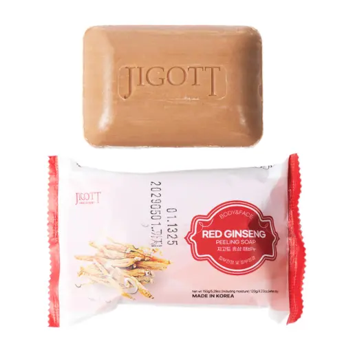 Мыло-скраб для лица и тела с экстрактом красного женьшеня / Red Ginseng Scrub Soap, 150 г
