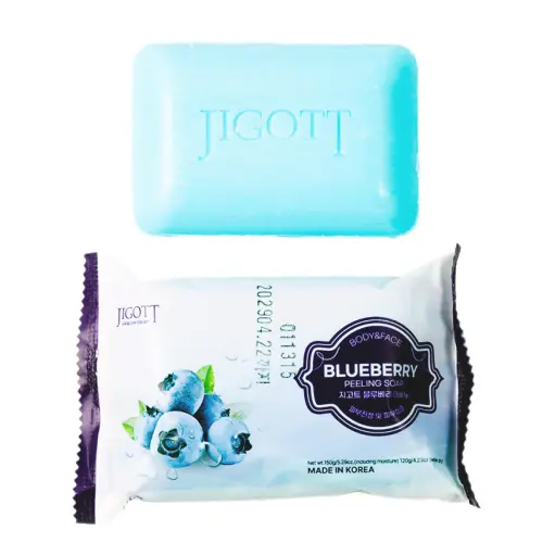 Мыло-скраб для лица и тела с экстрактом черники / Blueberry Scrub Soap, 150 г