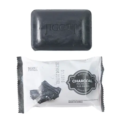 Мыло-скраб для лица и тела с древесным углем / Charcoal Scrub Soap, 150 г