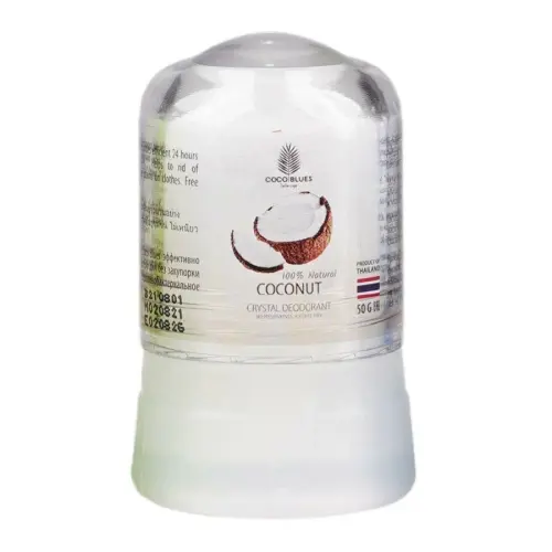 Дезодорант для тела с экстрактом кокоса / Natural Crystal Deodorant Coconut, 50 г