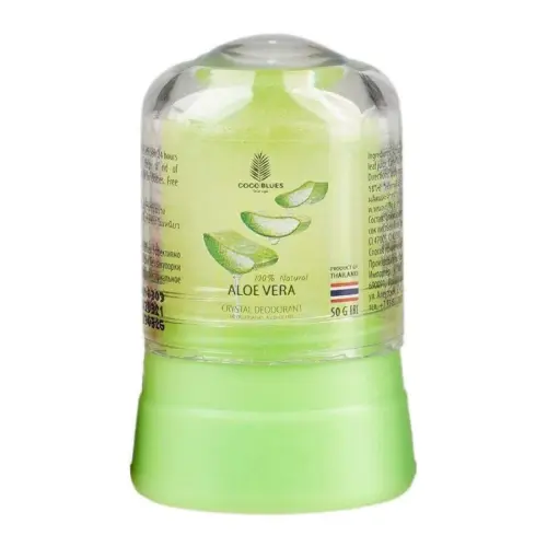 Дезодорант для тела с алоэ вера / Natural  Crystal Deodorant Aloe Vera, 50 г