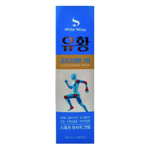 Спортивный массажный крем расслабляющий c глюкозамином / Glucosamine Cream, 150 мл