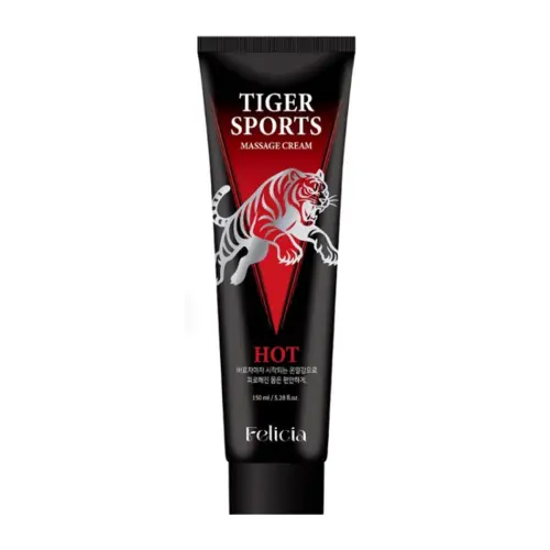 Спортивный массажный крем от боли в мышцах и суставах согревающий / Hot Tiger Glucosamine Massage Cream, 150 мл