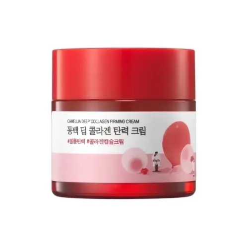 Крем для лица с коллагеном и экстрактом камелии / Camellia Deep Collagen Firming Cream, 50 мл
