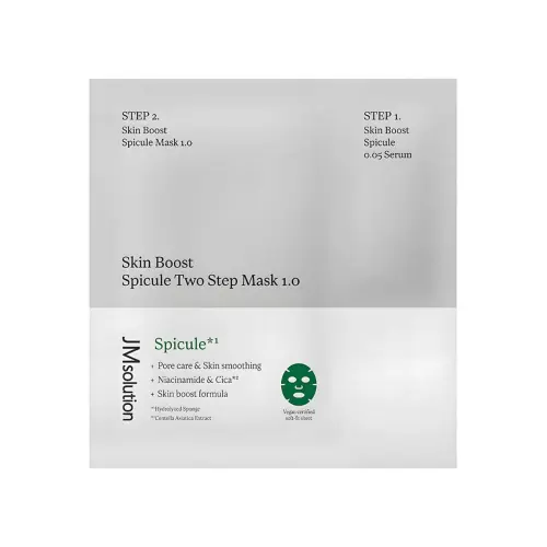 Jmsolution Двухфазная тканевая маска с микроиглами / Skin Boost Spicule Two Step Mask 1.0, 30 мл