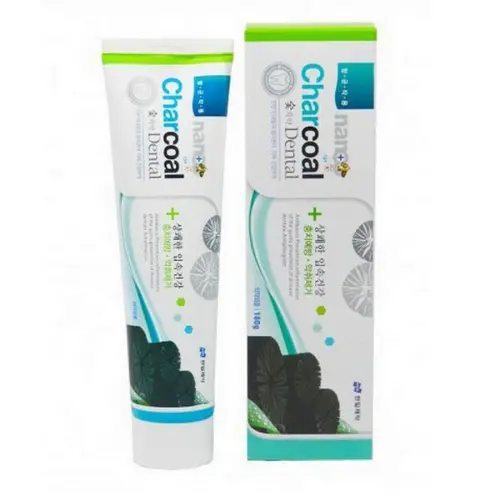Зубная паста с серебром и бамбуковым углем / Whitening Bamboo Charcoal Toothpast, 180 мл