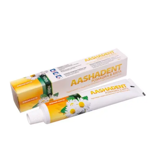 Зубная паста ромашка и мята, 100 г