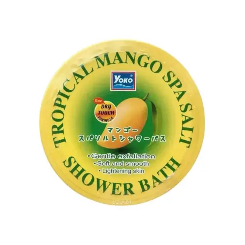 Yoko Cолевой скраб для тела с манго / Tropical Mago Spa Bait Shower Bath, 240 г