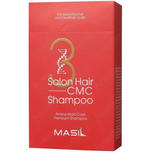 Шампунь для волос восстанавливающий с аминокислотами / 3 Salon Hair CMC Shampoo, 20 шт. х 8 мл