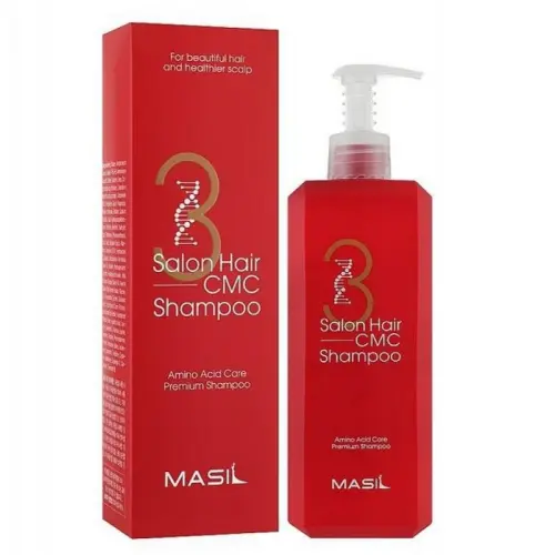 Шампунь для волос восстанавливающий с аминокислотами / 3 Salon Hair CMC Shampoo, 500 мл