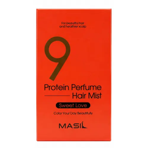 Увлажняющий мист для волос с пудровым ароматом / 9 Protein Perfume Hair Mist Sweet Love, 200 мл