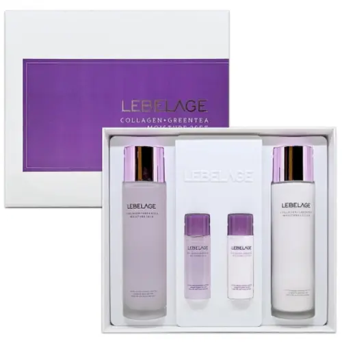 Подарочный набор средств для лица с коллагеном и зеленым чаем / Collagen + Green Tea Moisture2 Set, 150 мл x 2, 30 мл x ...