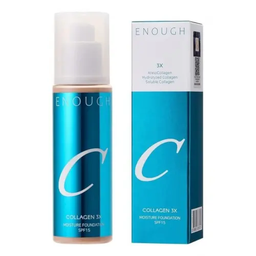 Увлажняющий тональный крем для лица с коллагеном N10 / Collagen 3X Moisture Foundation SPF15, светло-бежевый, 100 мл