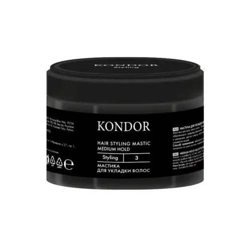 KONDOR Мастика для укладки волос средней фиксации, 50 г