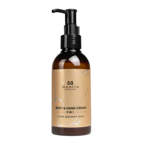 Manita Professional Парфюмированный крем для рук и тела / Lychee, Bergamot, Peach, 150 мл