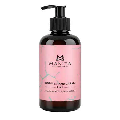 Manita Professional Парфюмированный крем для рук и тела / Black Pepper, Amber, Neroli, 300 мл