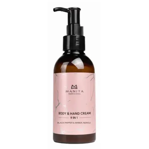 Manita Professional Парфюмированный крем для рук и тела / Black Pepper, Amber, Neroli, 150 мл