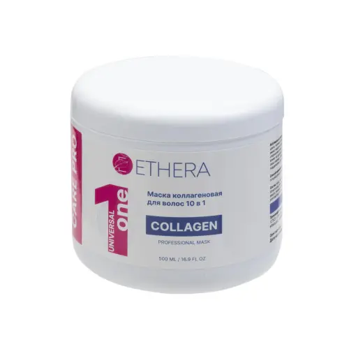 Профессиональная маска для волос 10 в 1 с коллагеном / Universal One Collagen, 500 мл
