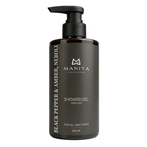 Manita Professional Гель для душа парфюмированный / Black Pepper, Amber, Neroli, 460 мл