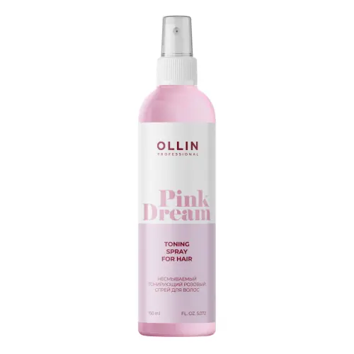 Тонирующий розовый спрей для волос / Pink Dream, 150 мл