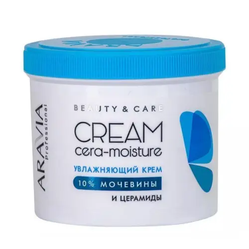 Увлажняющий крем с церамидами и мочевиной (10%) / Cera-Moisture Cream, 550 мл