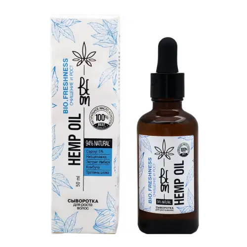 Сыворотка для роста волос / Hemp Oil (capyxil 5%), 50 мл Сыворотка для роста волос / Hemp Oil (capyxil 5%), 50 мл