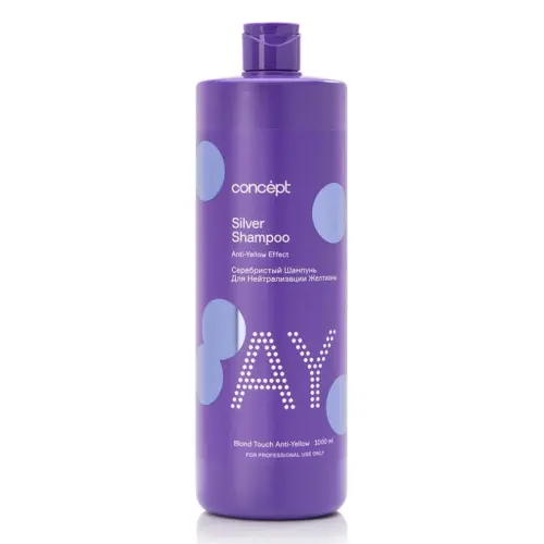 Серебристый шампунь для нейтрализации желтизны / Silver Shampoo, 1000 мл