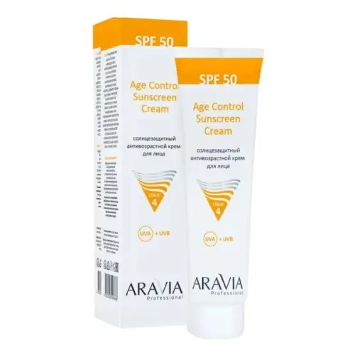 Cолнцезащитный антивозрастной крем для лица / Age Control Sunscreen Cream SPF 50, 100 мл
