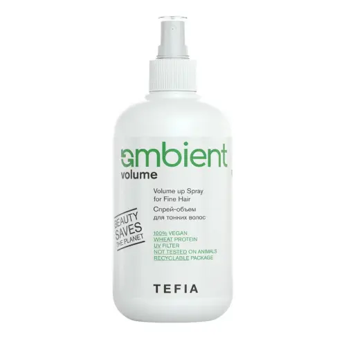 TEFIA Ambient Спрей-объем для тонких волос, 250 мл